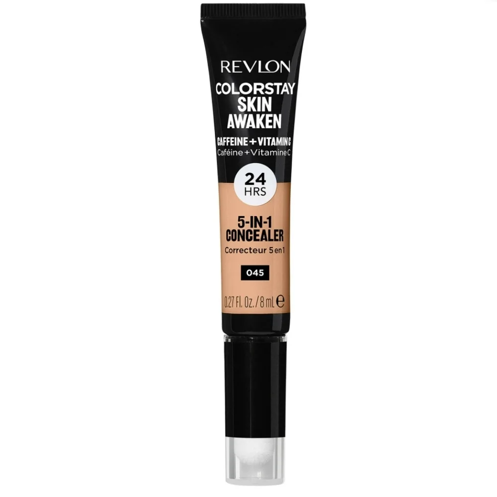 6 x Revlon Colorstay Skin Awaken 5-in-1 Concealer, 045 Honey